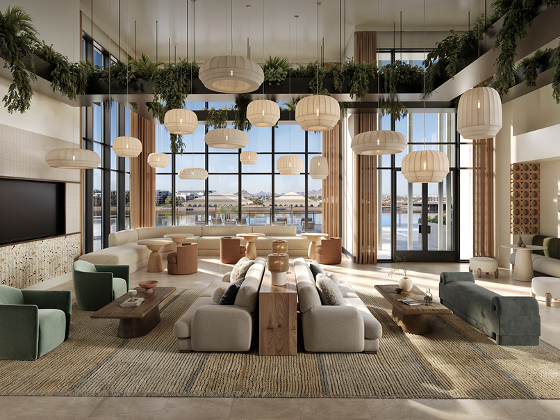 ​​Clubroom and Entertainment Spaces