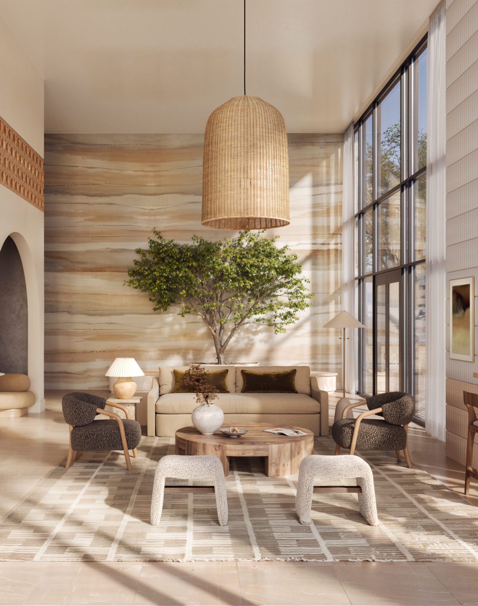 coworking and conference spaces